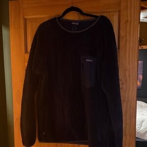 Patagonia Men's Dark Blue Crewneck Sweater